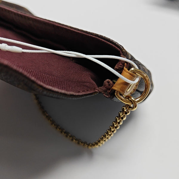 FAVORITE PM Monogram Coated Canvas Brown