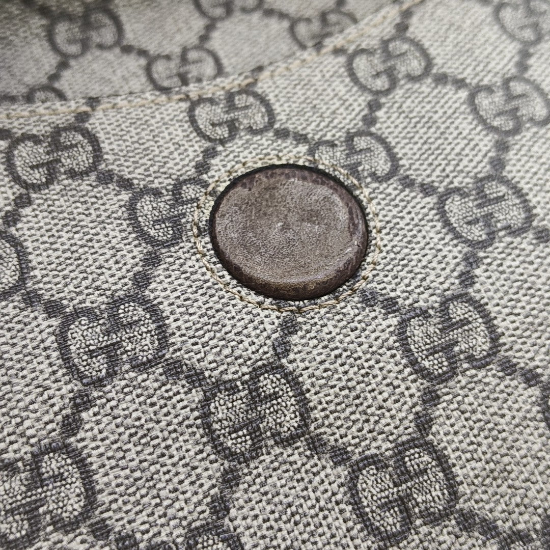 Neo Vintage Small Monogram Coated Canvas Beige