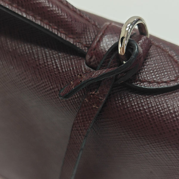 Sound Bag Saffiano Calfskin Red