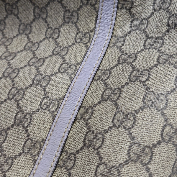 Monogram Coated Canvas Tote Bag Beige