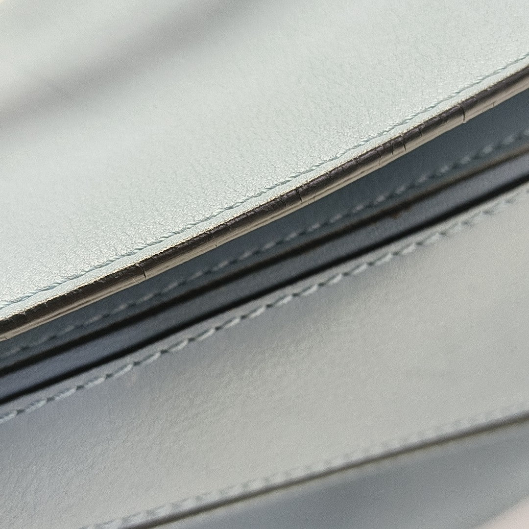 Puzzle Small Calfskin Blue