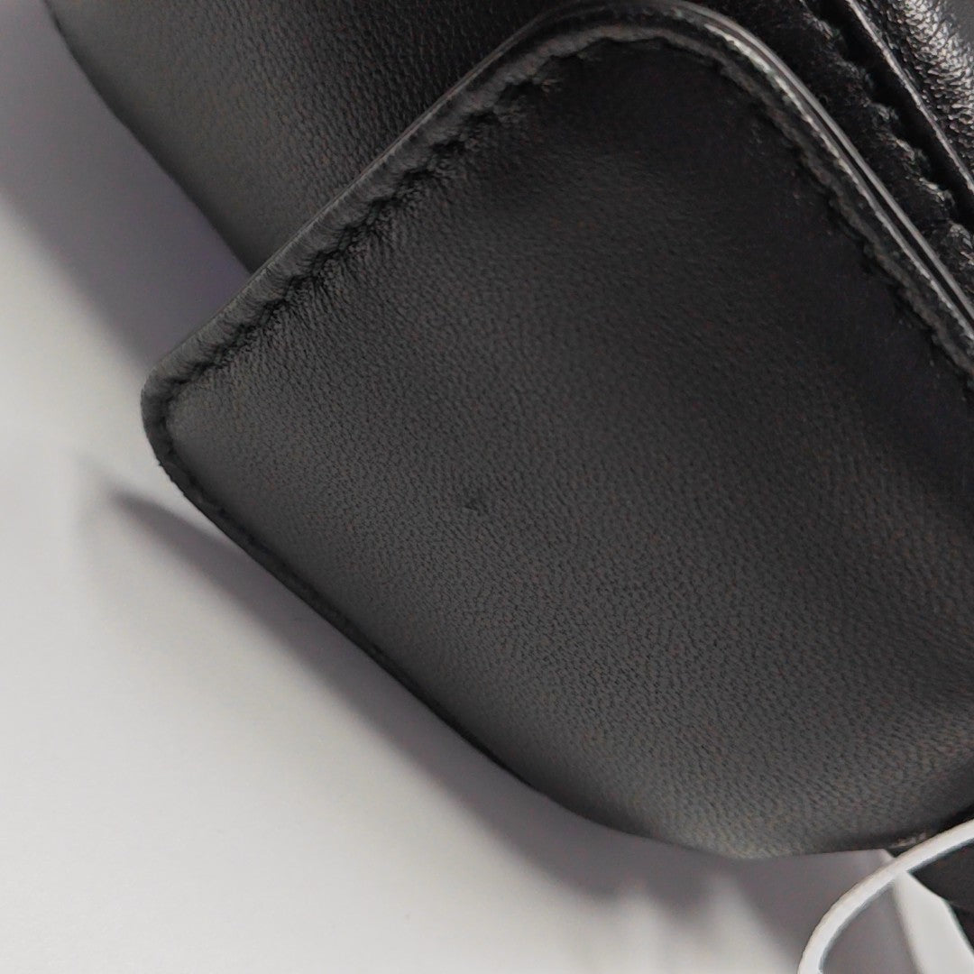 Lambskin Shoulder Bag Black