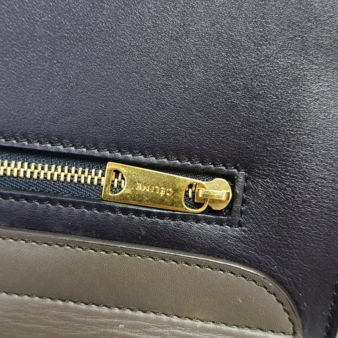 TRAPEZE Medium Calfskin Multicolor