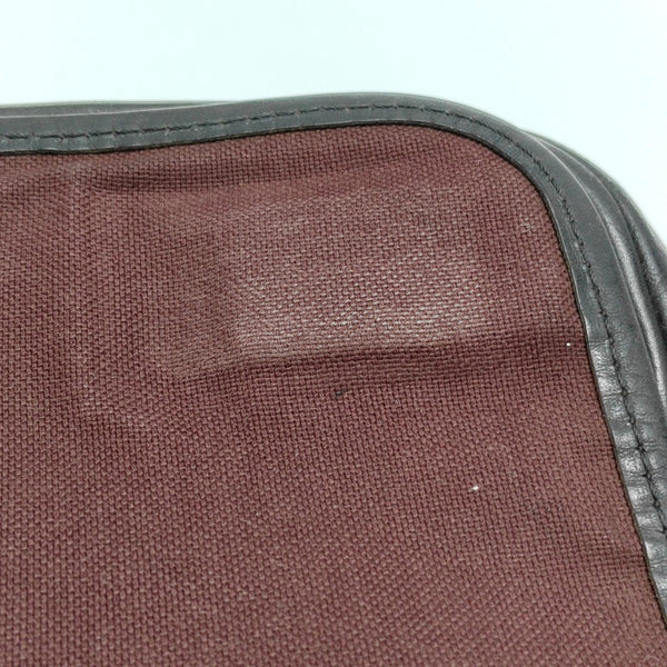 Monogram Coated Canvas Shoulder Bag Brown