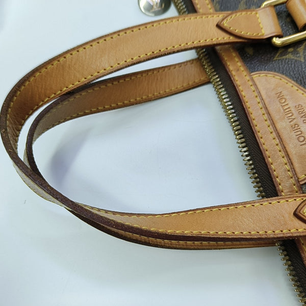 PALERMO PM Monogram Coated Canvas Brown