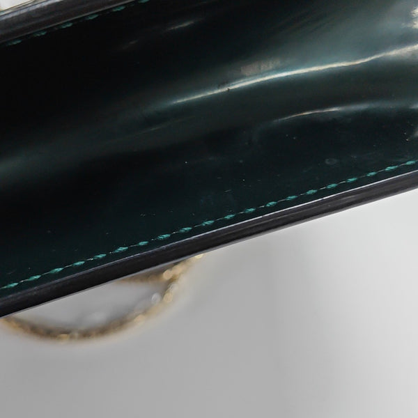 SERPENTI FOREVER Small Patent Leather Green