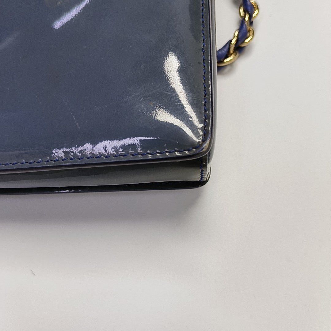 Ginny Calfskin Blue