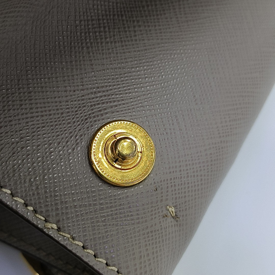 Parabole Saffiano Calfskin Gray