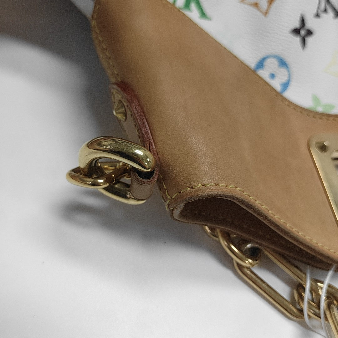 LV × TM JUDY MM Monogram Coated Canvas White