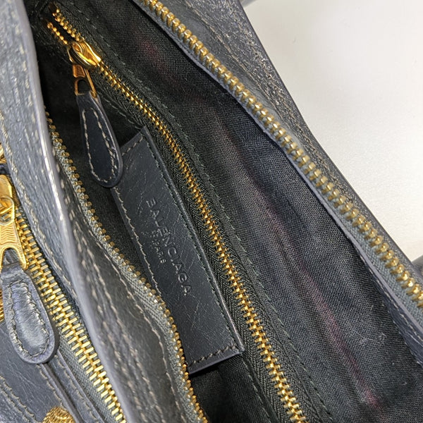 Classic City Small Lambskin Gray