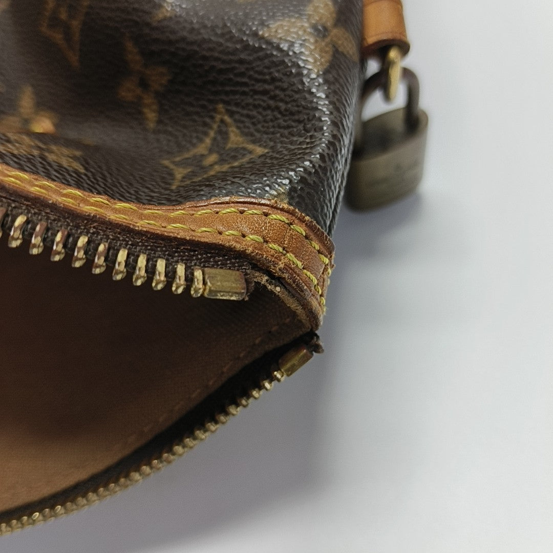 LOCKIT PM Monogram Coated Canvas Brown