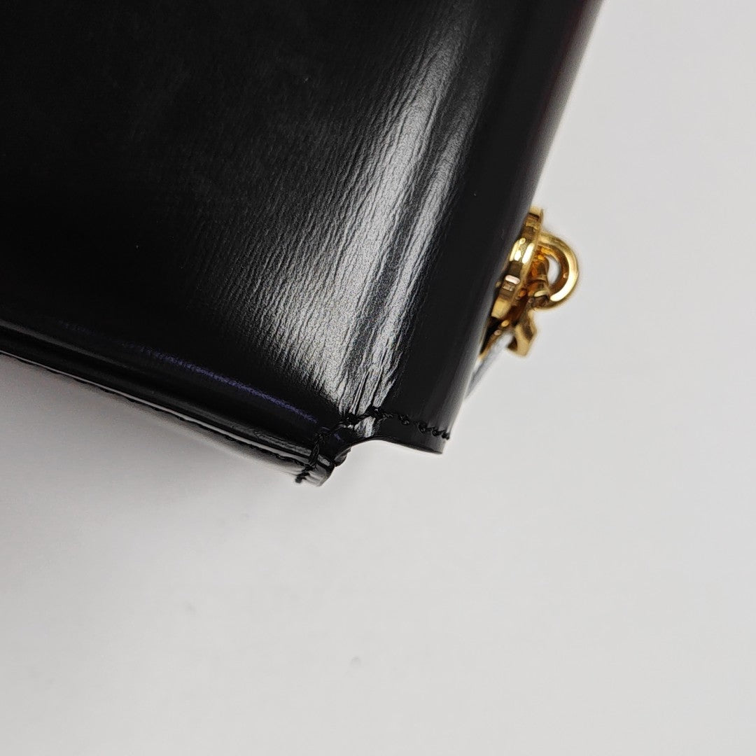 CLAUDE Calfskin Black