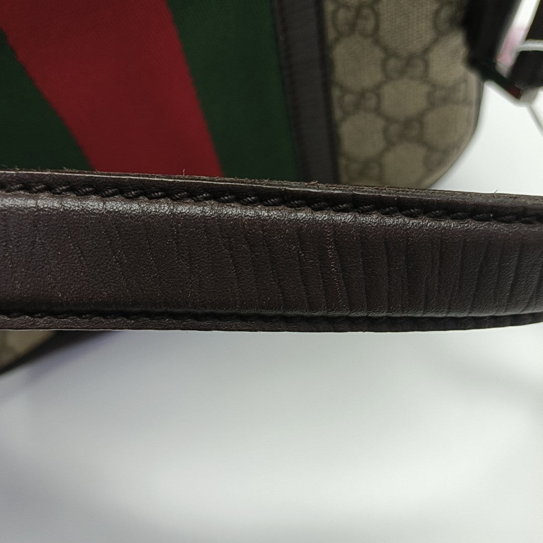 Monogram Coated Canvas Top Handle Bag Beige