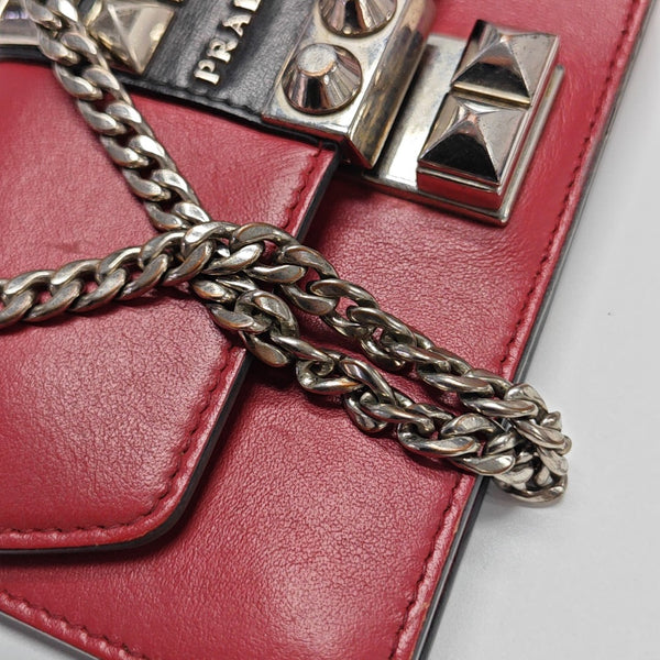 Elektra Mini Calfskin Red