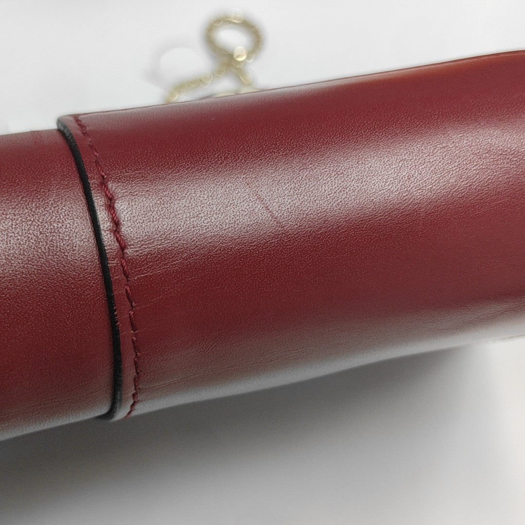 SERPENTI FOREVER Small Calfskin Red