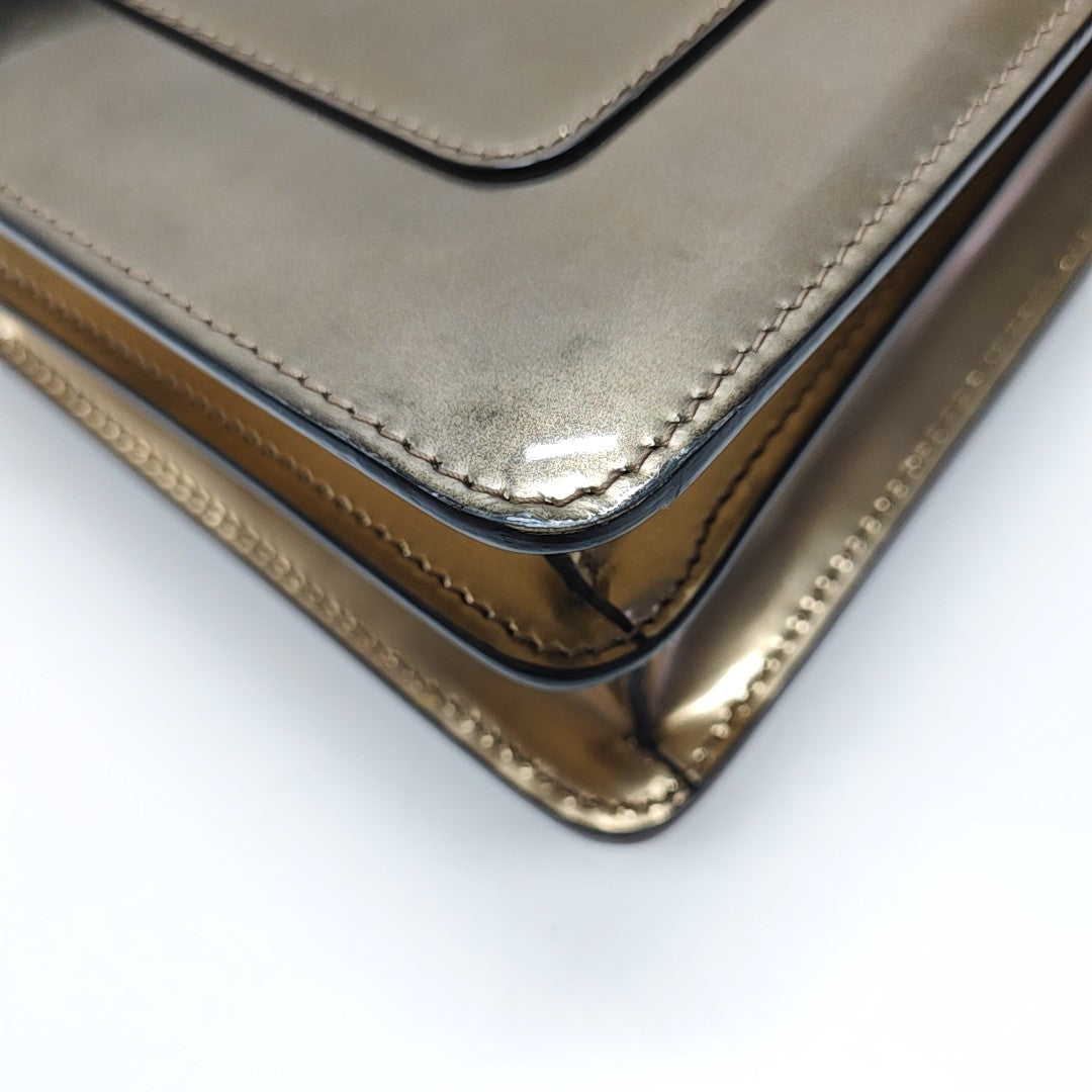 SERPENTI FOREVER Medium Calfskin Beige