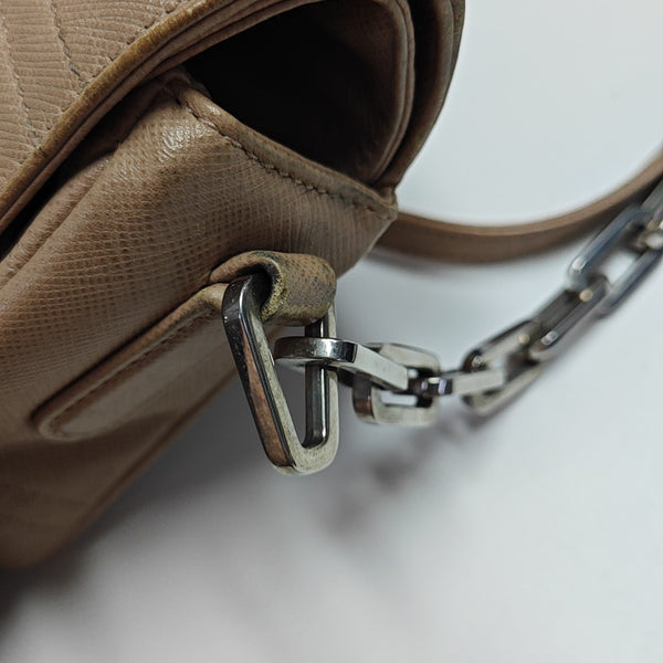 Calfskin Shoulder Bag Pink