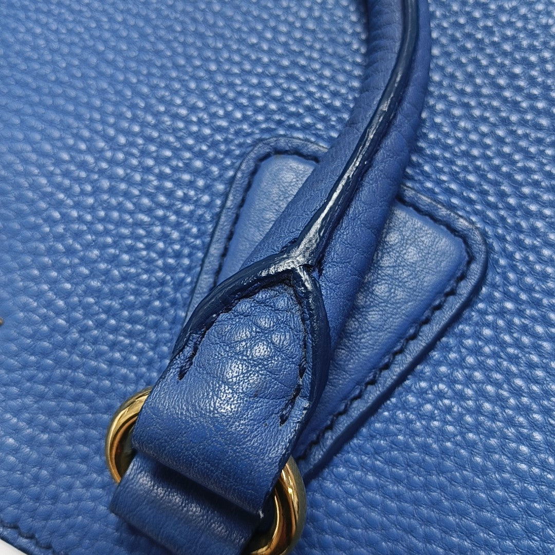 Calfskin Tote Bag Blue