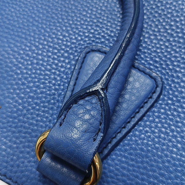 Calfskin Tote Bag Blue