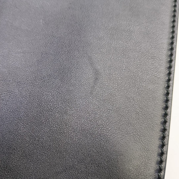 Calfskin Top Handle Bag Black