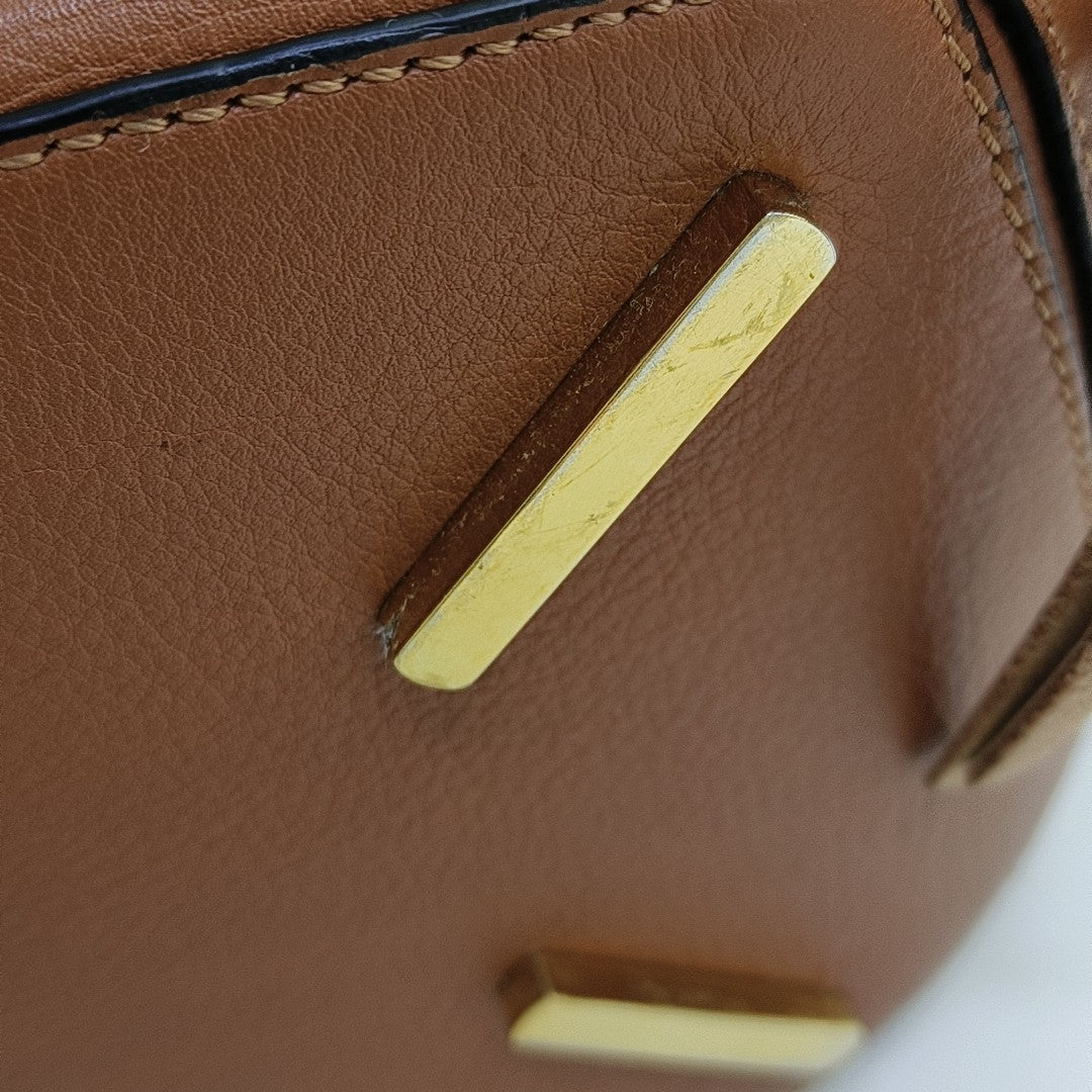 Puzzle Medium Quilted Calfskin Brown