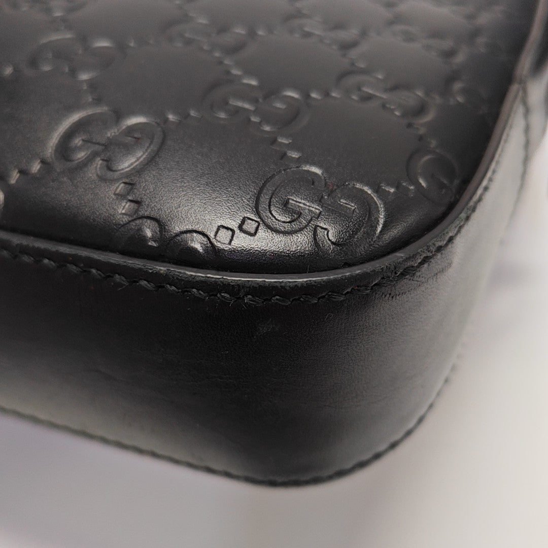 Signature Monogram Calfskin Black