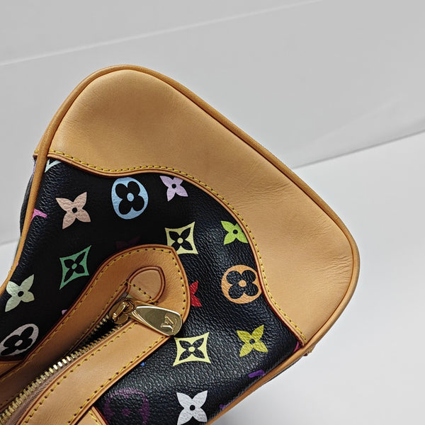 LV × TM CLAUDIA Monogram Coated Canvas Black
