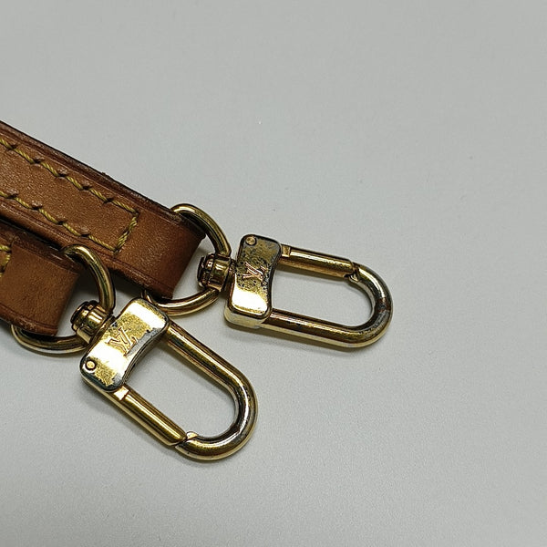 ALMA BB Monogram Coated Canvas Brown