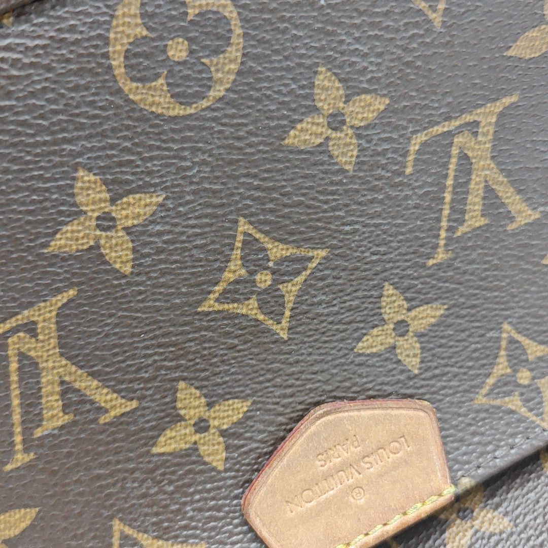 MULTI Monogram Coated Canvas Brown