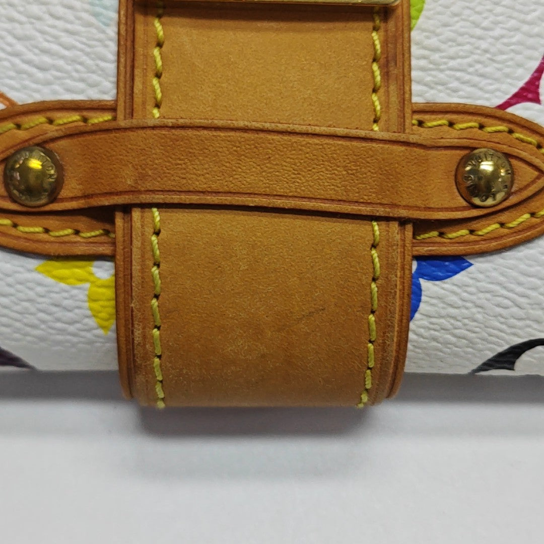 LV × TM SHIRLEY Monogram Coated Canvas White