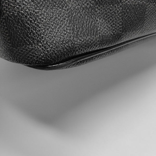 DANIEL Damier Graphite Coated Canvas Gray