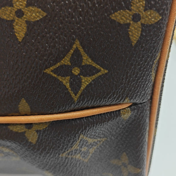 PALERMO PM Monogram Coated Canvas Brown