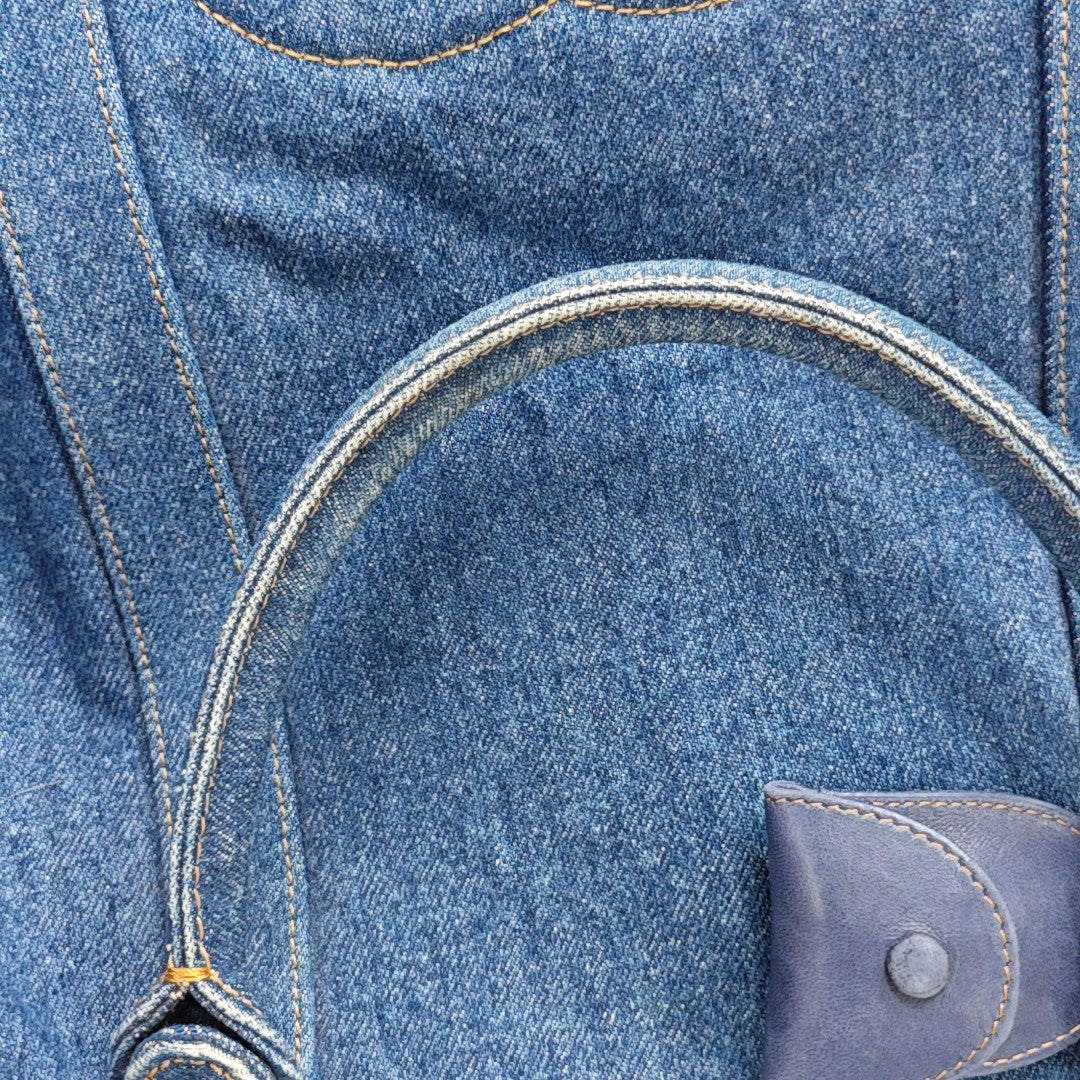 Denim Shoulder Bag Blue