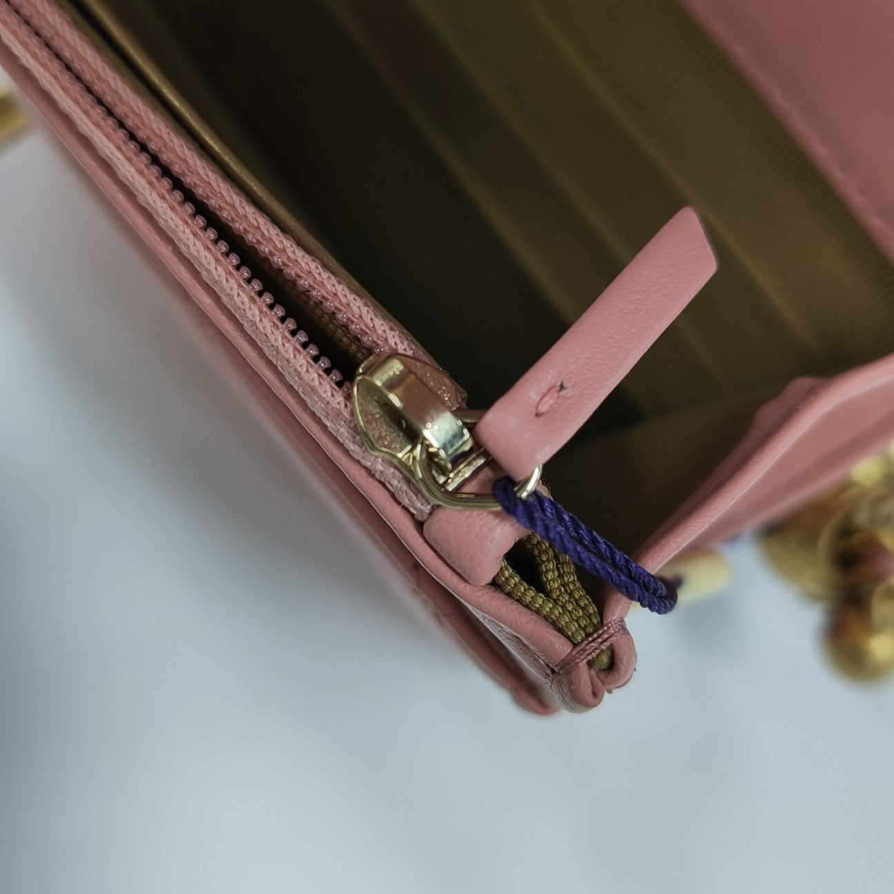 TRENDY CC Quilted Lambskin Pink