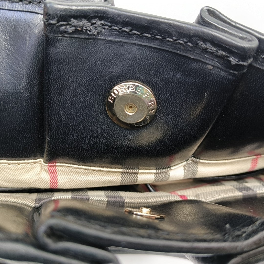 Calfskin Tote Bag Small Black