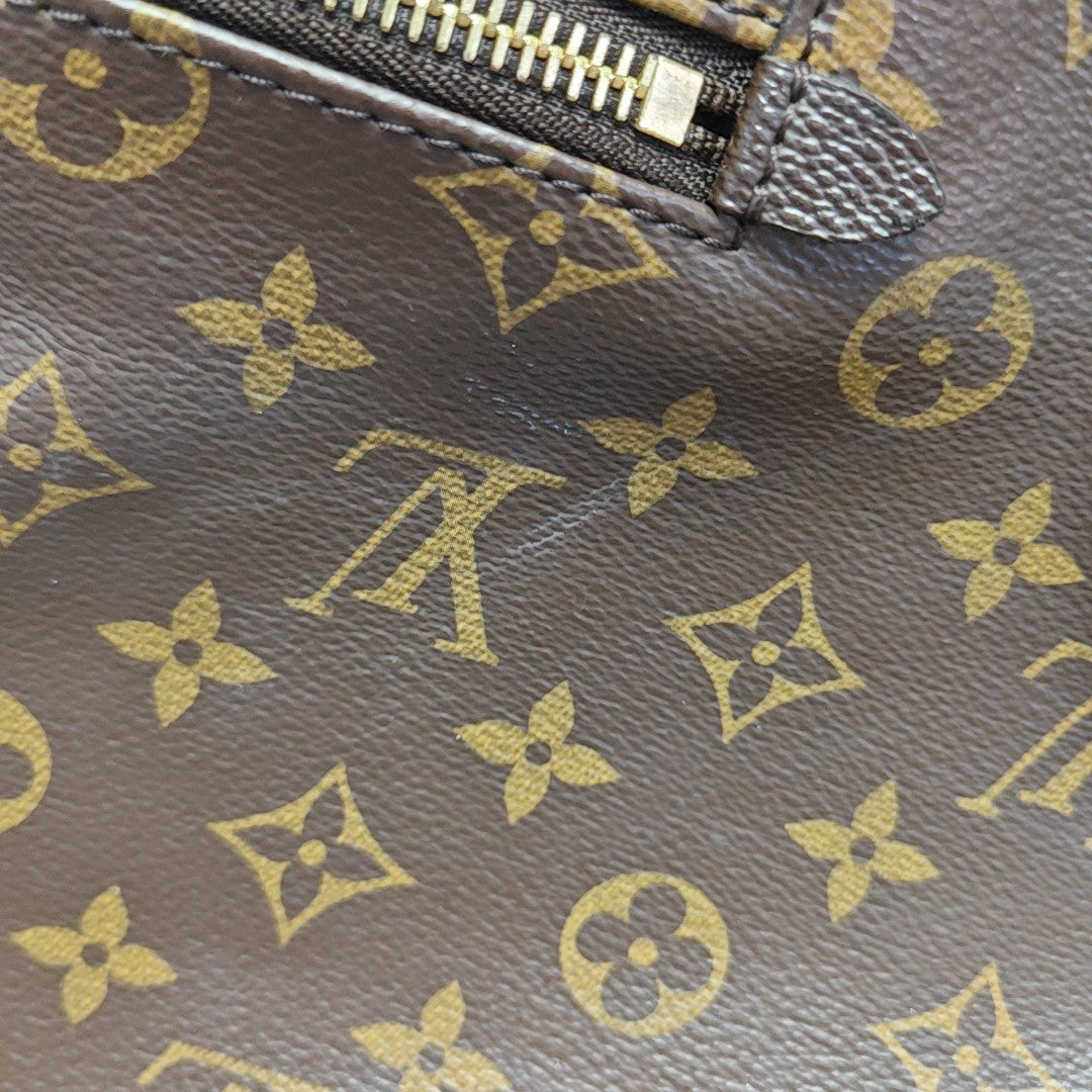MELIE Monogram Coated Canvas Brown