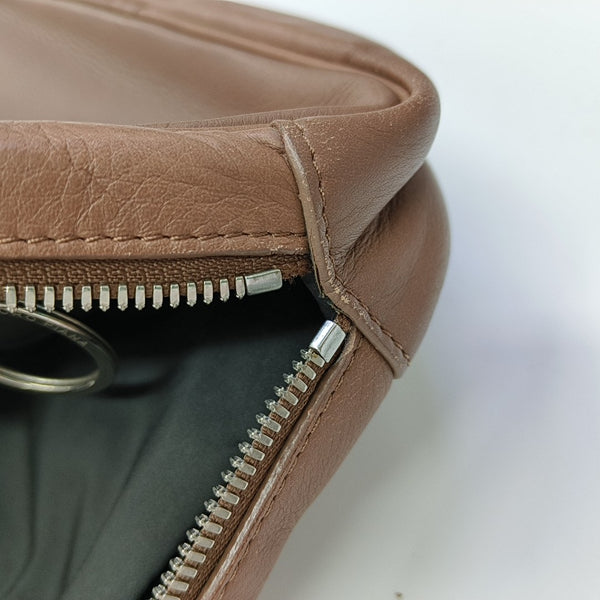 Calfskin Clutch Beige
