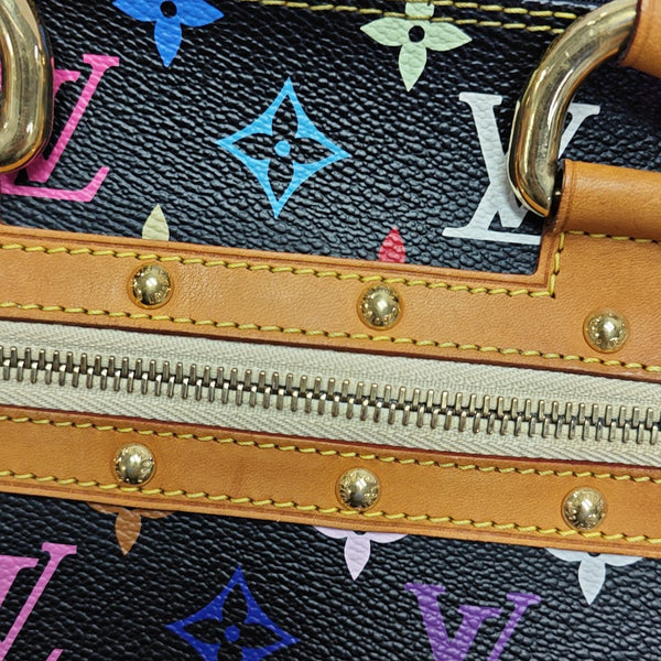LV × TM RITA Monogram Coated Canvas Black