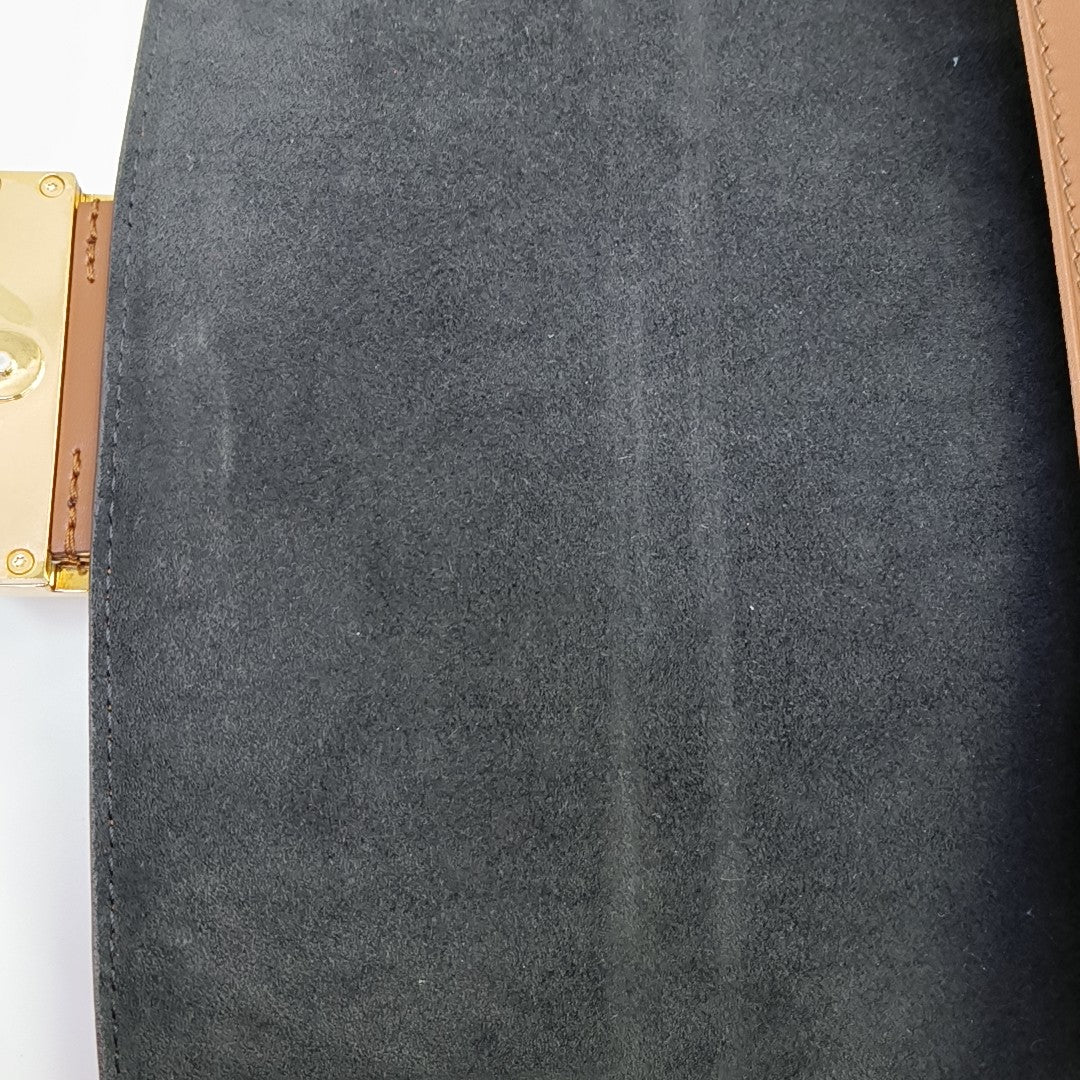 DAUPHINE MM Monogram Coated Canvas Brown