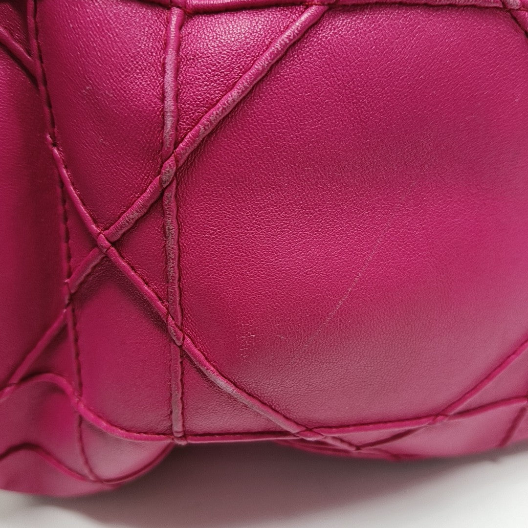 Granville Cannage Lambskin Red
