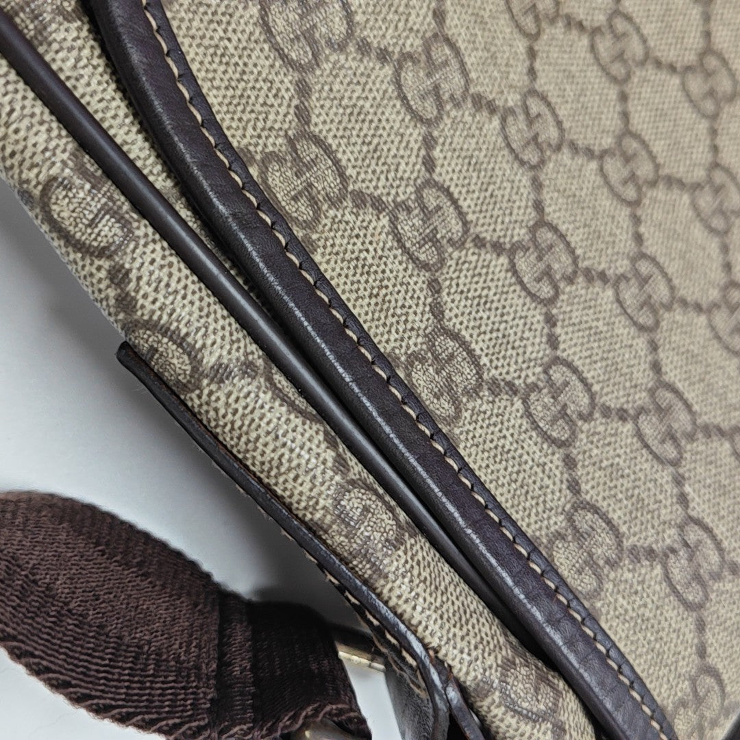 GG Imprime Monogram Coated Canvas Black