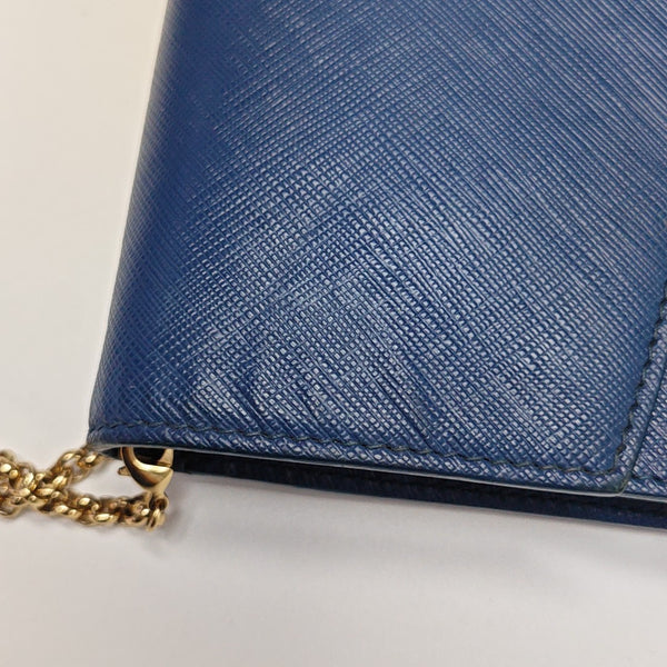 Gancini Calfskin Blue