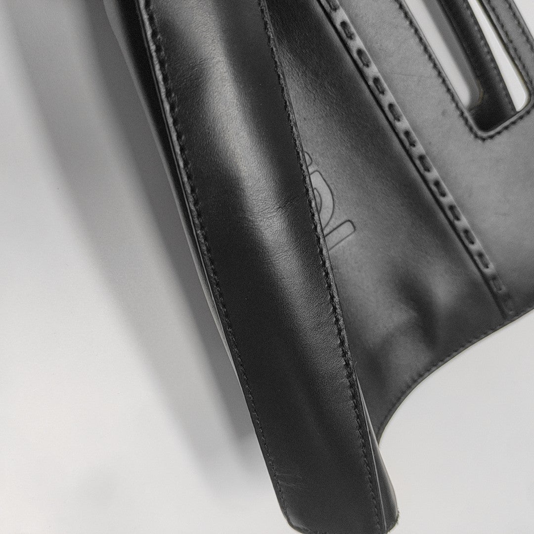 Quilted Calfskin Tote Bag Black