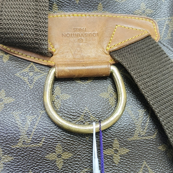 MONTSOURIS GM Monogram Coated Canvas Brown