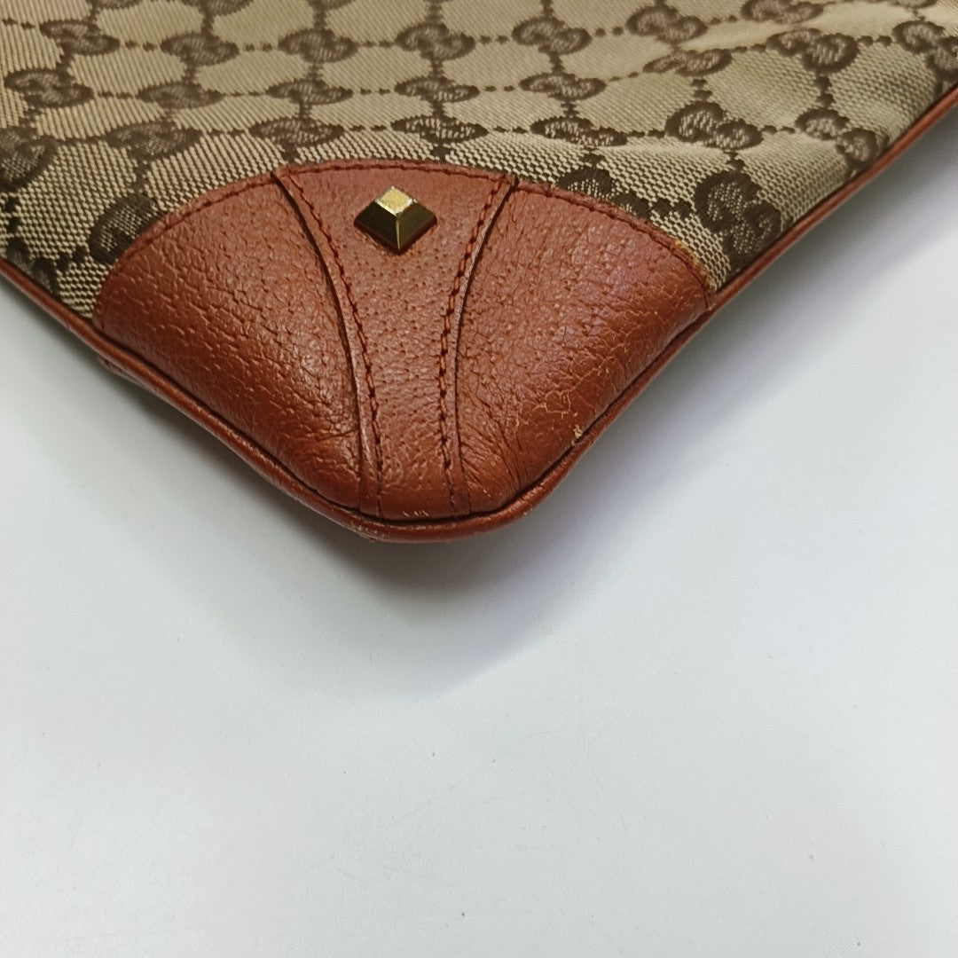Miss GG Monogram Fabric Brown