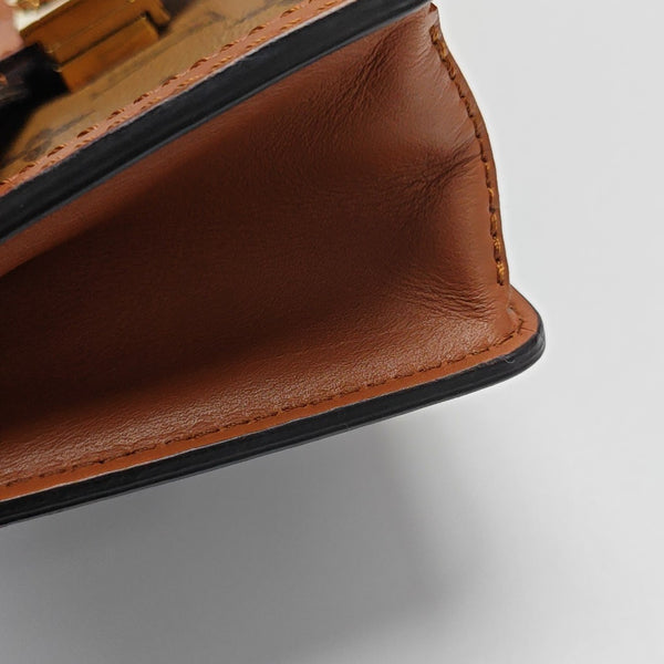 DAUPHINE Monogram Coated Canvas Brown