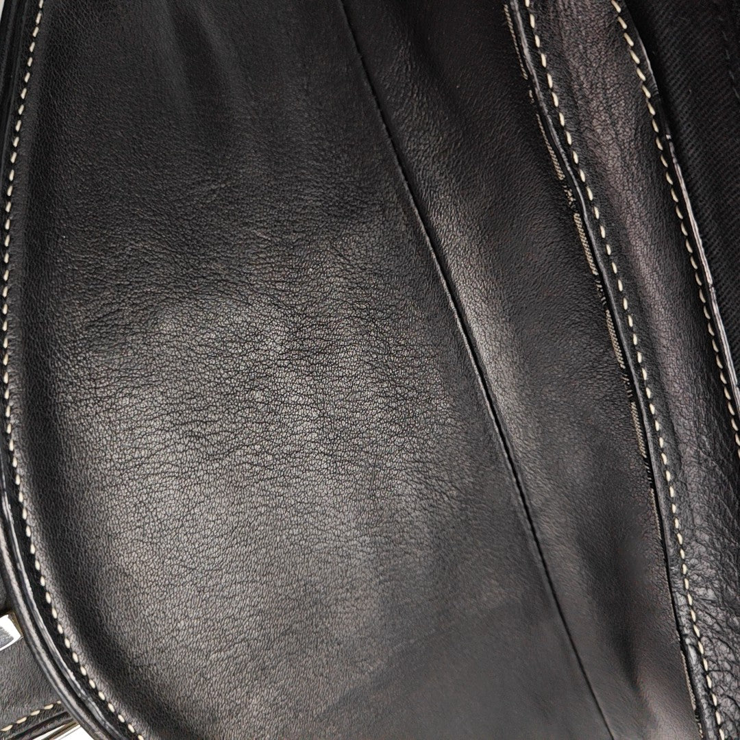 Canvas Top Handle Bag Gray