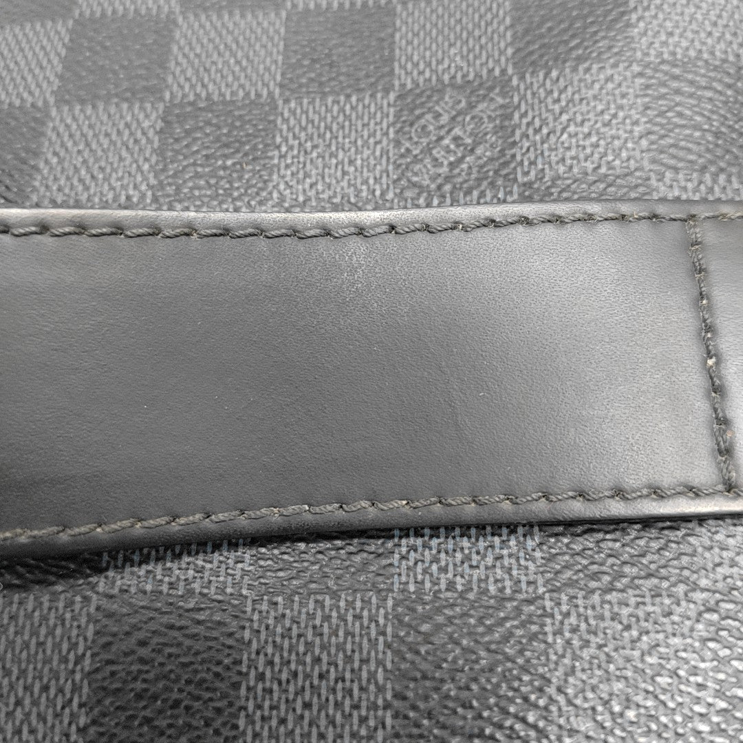 PORTE-DOCUMENTS Damier Coated Canvas Blue