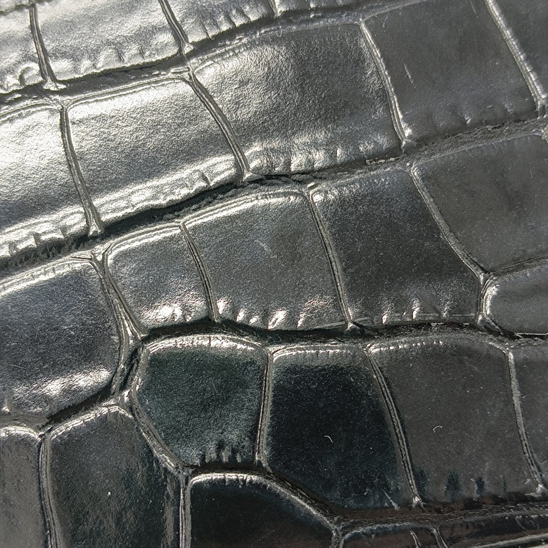 Hourglass Small Calfskin Black