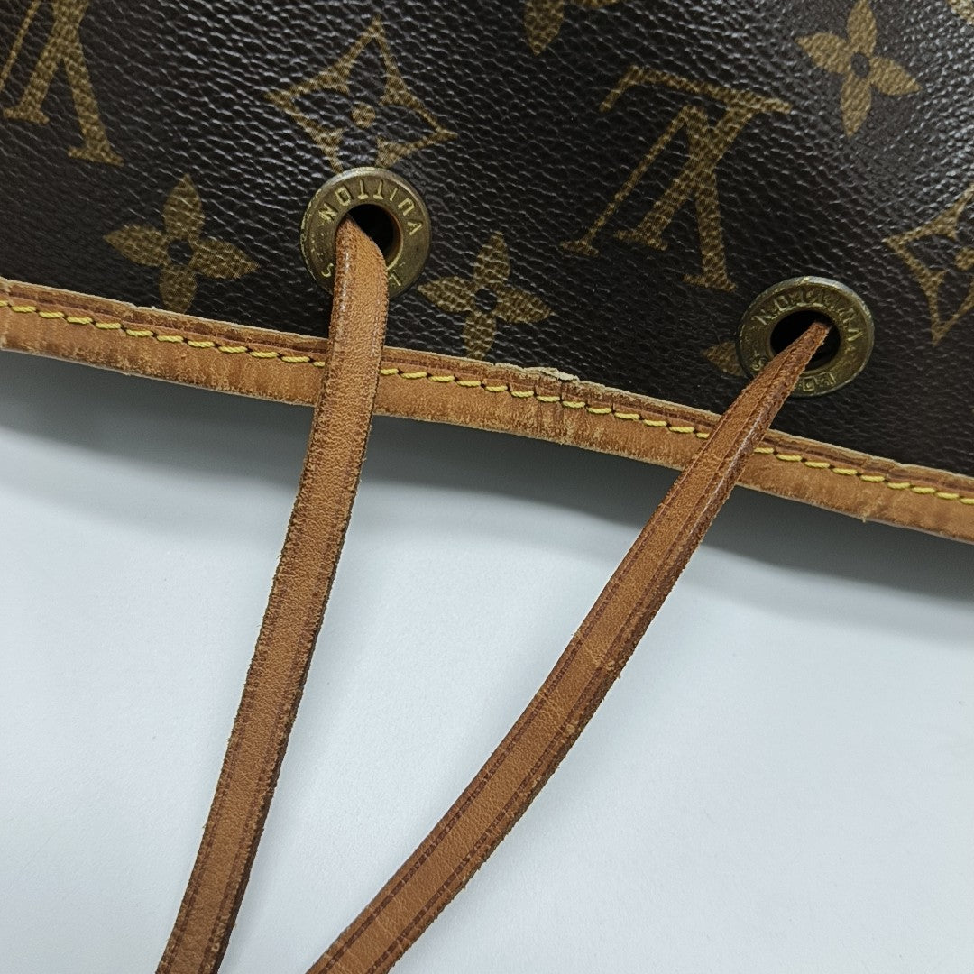 NÉONOÉ PM Monogram Coated Canvas Brown